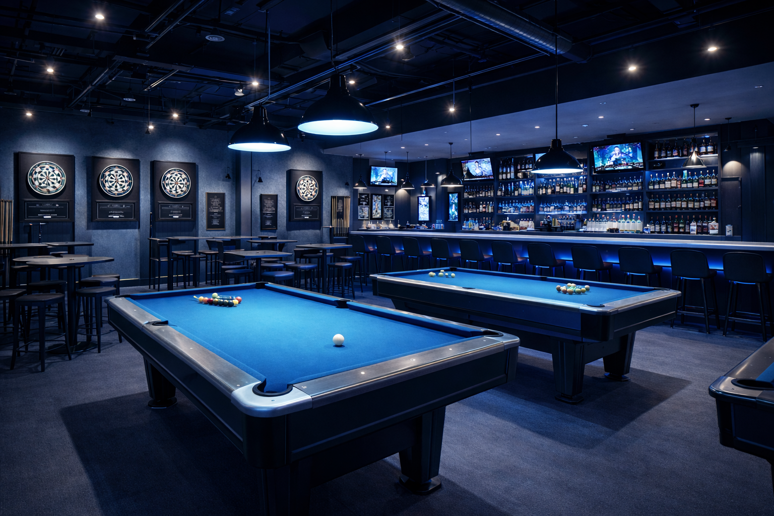 Pool Hub Interior